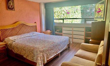 San Jerónimo Aculco, Casa para remodelar, con jardín, muy cerca del Periférico