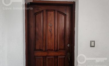 Departamento en renta en el segundo piso en Col.María de La Piedad.