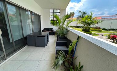 Departamento  en Paraíso Country Club Emiliano Zapata - CRB-1190-De