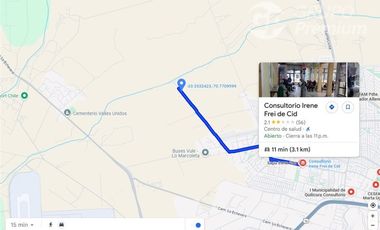 Sitio en Venta en Marcoleta con colo colo