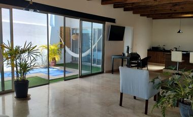 Casa en un nivel con vigilancia en Lomas de Cortes Cuernavaca Morelos