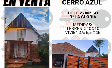 LOTE 2 - MZ 60 - Bª LA GLORIA - CERRO AZUL