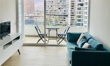 ARRIENDO DPTO. DOS DORMITORIOS EDIFICIO BOULEVARD FRENTE A PLAYA BRAVA