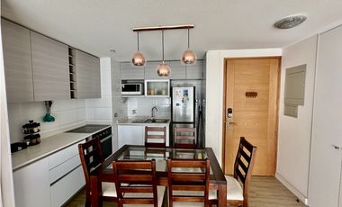 ARRIENDO DPTO. DOS DORMITORIOS EDIFICIO BOULEVARD FRENTE A PLAYA BRAVA