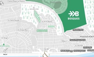 Terreno en venta en Pinamar Norte Barrio Bosques
