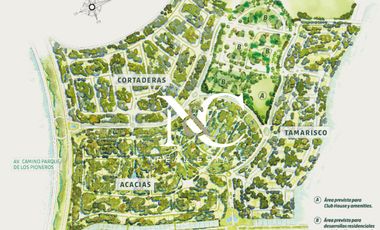Terreno en venta en Pinamar Norte Barrio Bosques