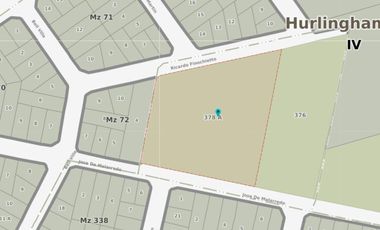 ALQUILER TERRENO INDUSTRIAL EN HURLINGHAM DE 4.928 M2