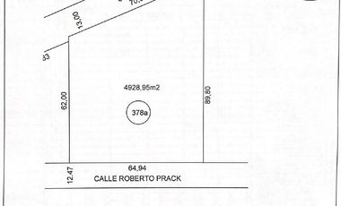 ALQUILER TERRENO INDUSTRIAL EN HURLINGHAM DE 4.928 M2