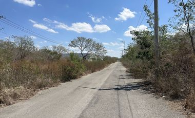 SE VENDE TERRENO PARA BODEGA O INDUSTRIA EN TIXCACAL, YUC