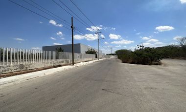 SE VENDE TERRENO PARA BODEGA O INDUSTRIA EN TIXCACAL, YUC