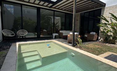 Casa en Renta en privada Barlovento, Temozón, Mérida, Yucatán. Julio 2025