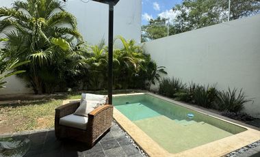 Casa en Renta en privada Barlovento, Temozón, Mérida, Yucatán. Julio 2025