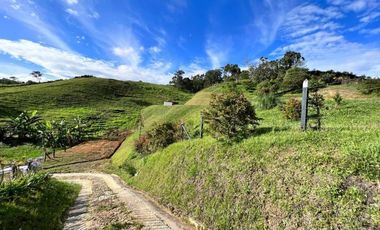 Lote en venta en marinilla - alto del chocho