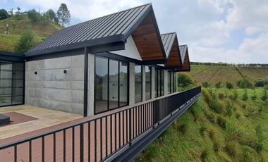 Casa en parcelación para venta en el retiro - rural