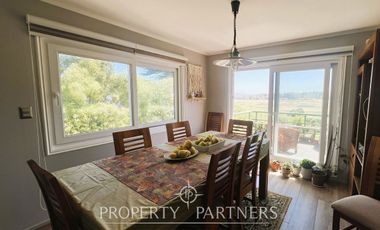 Casa Santo Domingo tradicional con espectacular vista a desembocadura río Maipo
