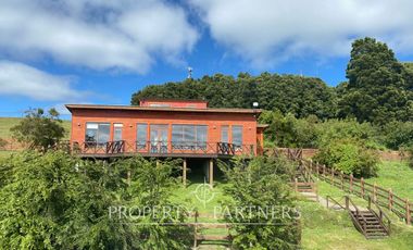 Casa con vista al volcán a pasos del centro de Panguipulli
