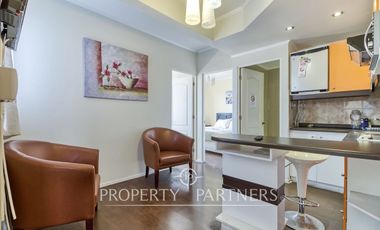 Arriendo de hotel equipado de 6 niveles con 21 departamentos, llegar e instalarse