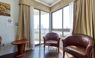 Arriendo de hotel equipado de 6 niveles con 21 departamentos, llegar e instalarse