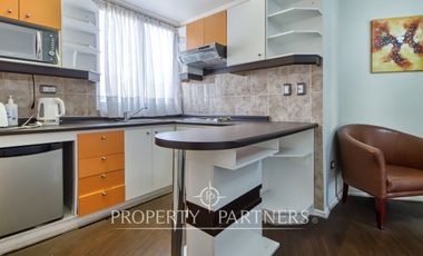 Arriendo de hotel equipado de 6 niveles con 21 departamentos, llegar e instalarse