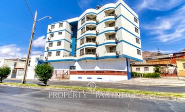 Arriendo de hotel equipado de 6 niveles con 21 departamentos, llegar e instalarse