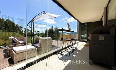 Departamento Idahue con vista y patio exclusivo