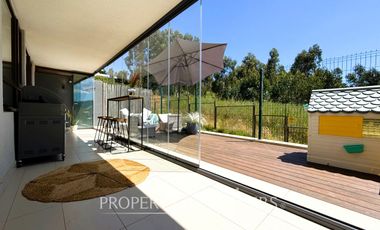 Departamento Idahue con vista y patio exclusivo