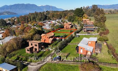 Dos terrenos con vista al volcán a pasos del centro de Panguipulli