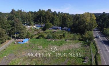 Hermosa parcela con casa y 4 cabañas orilla ruta