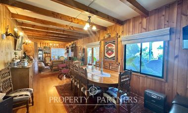 Hermosa parcela con casa y 4 cabañas orilla ruta