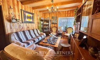 Hermosa parcela con casa y 4 cabañas orilla ruta