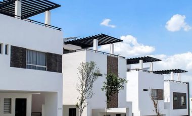 Casas de 3 niveles con excelente ubicación en Escobedo Nuevo león - Modelo Britania