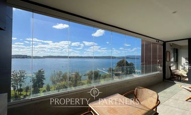 Lindo departamento de tres dormitorios primera linea Condominio Nueva Puntilla.