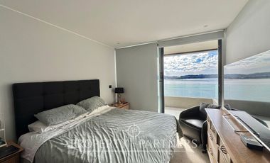 Maravilloso departamento con insuperable vista al lago Villarrica