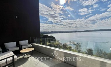 Maravilloso departamento con insuperable vista al lago Villarrica
