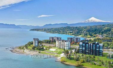 Maravilloso departamento con insuperable vista al lago Villarrica