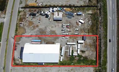 Terreno industrial de 5.159 m2 con galpón de 1.200 m2