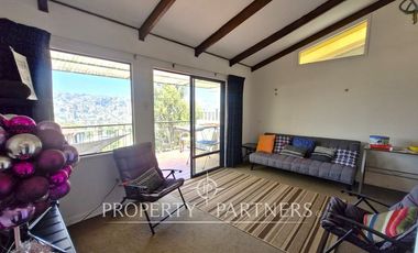 Cómoda casa-departamento duplex en barrio Miraflores Viña del Mar