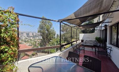 Cómoda casa-departamento duplex en barrio Miraflores Viña del Mar