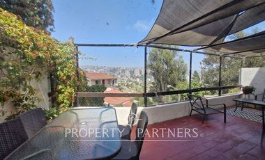 Cómoda casa-departamento duplex en barrio Miraflores Viña del Mar