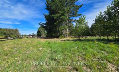 Linda parcela con vista al volcán en la «Reserva de Frutillar»