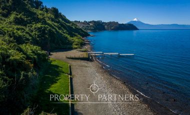 Linda parcela con vista al volcán en la «Reserva de Frutillar»