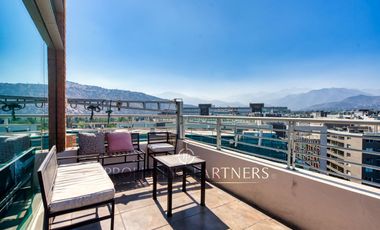 Espectacular oficina amoblada con terraza en el corazón de Estoril a pasos de futura línea 7 del metro