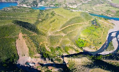 Patagonia,512has maravilloso campo El Pozon de rio Ibañez