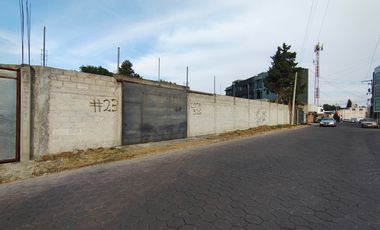 Terreno en venta 755 m2 en Recta a Cholula, ¡INVERSIONISTAS! 2 frentes, Puebla