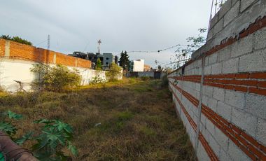 Terreno en venta 755 m2 en Recta a Cholula, ¡INVERSIONISTAS! 2 frentes, Puebla