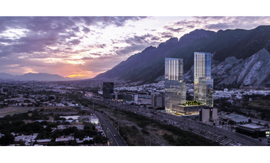 Oficina en renta Torre Balzac, Santa María Monterrey N.L.