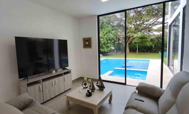 VENDO CASA CAMPESTRE DE UN PISO EN SOLARES DE LA MORADA, JAMUNDI
