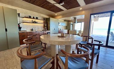 Casa frente al mar y con paneles solares en venta en Chelem, Progreso, Yucatán