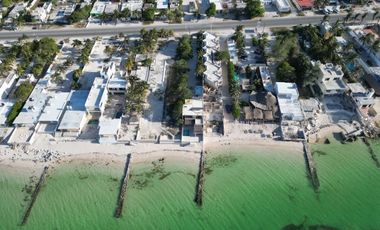 Casa frente al mar y con paneles solares en venta en Chelem, Progreso, Yucatán