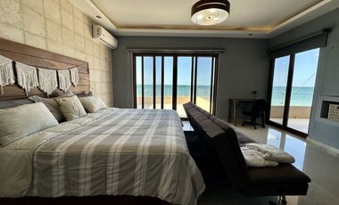 Casa frente al mar y con paneles solares en venta en Chelem, Progreso, Yucatán